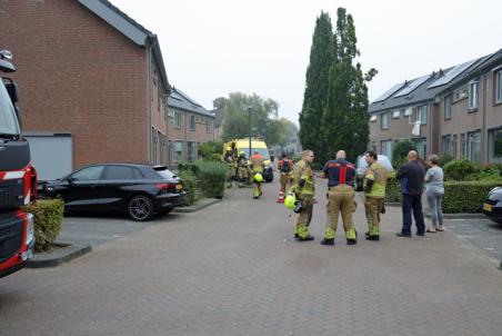 Gaslek tijdens graafwerkzaamheden aan de Albert Rousselstraat Waalwijk