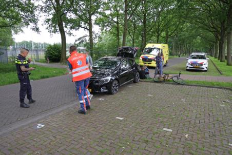 Jongetje raakt gewond bij botsing met auto aan de Olympiaweg Waalwijk