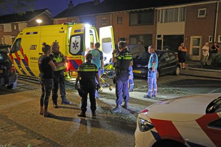 Hulpdiensten rukken uit voor door wesp gestoken man aan de Poelruitstraat Waalwijk