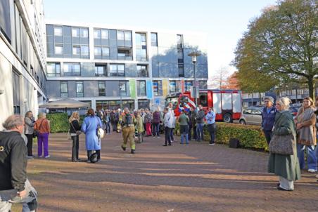 Wooncomplex ontruimd door vreemde lucht aan de BaLaDe Waalwijk