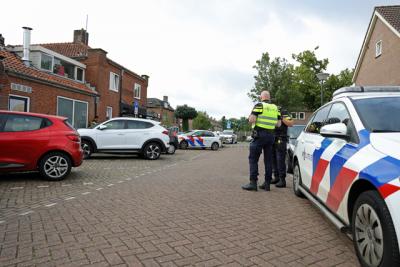 Politie groots uitgerukt voor incident aan Monseigneur Zwijsenstraat in Waalwijk