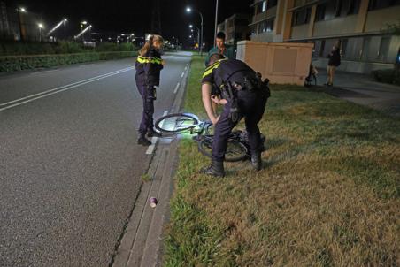 Fietser gewond aangetroffen op straat aan Pompweg in Waalwijk