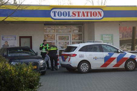 Overval op Toolstation aan de Prof. Zeemanweg Waalwijk