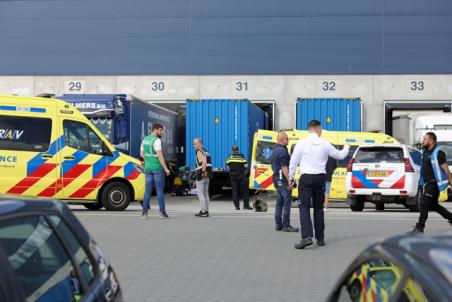 Zwaargewonde bij ernstig ongeval transportbedrijf KLG Europe in Waalwijk