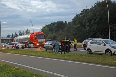 File door ongeval op de Midden-Brabantweg Waalwijk