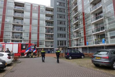 Woning ontruimd na melding gaslucht aan Prof. De Savornin Lohmanpark in Waalwijk