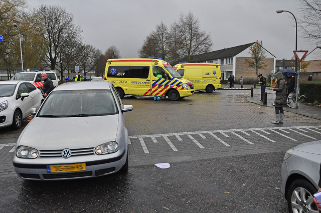 Ernstig ongeval met fietser aan de Molenvlietstraat Waalwijk