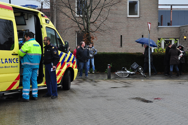 Ernstig ongeval met fietser aan de Molenvlietstraat Waalwijk