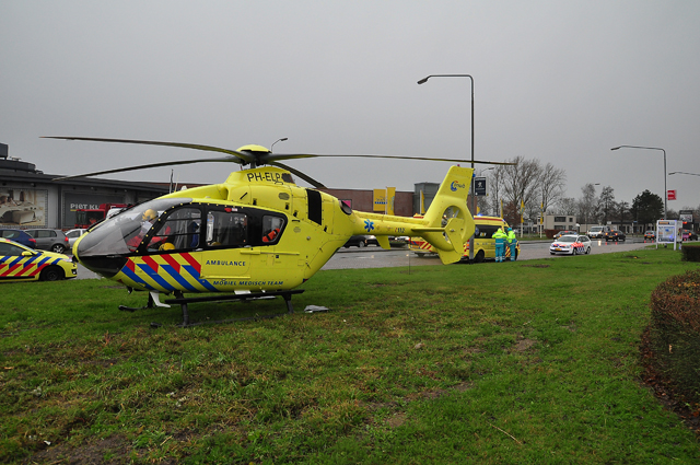 Ernstig ongeval met fietser aan de Molenvlietstraat Waalwijk