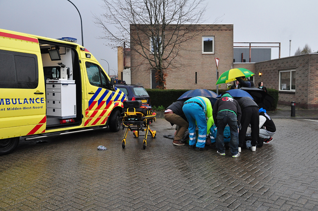 Ernstig ongeval met fietser aan de Molenvlietstraat Waalwijk