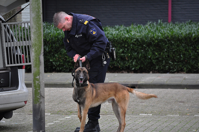 UPDATE: Veel politie inzet bij inval in woning aan de Noordstraat Waalwijk