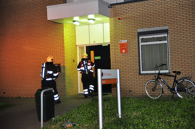 Brand in linnenkamer GGZ Breburg aan de Maylaan Waalwijk