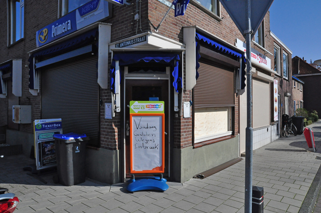 Weer ingebroken bij Primera aan de St. Antoniusstraat Waalwijk
