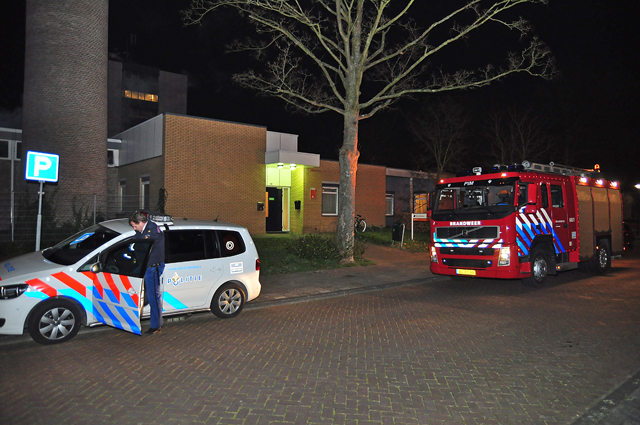 Brand in linnenkamer GGZ Breburg aan de Maylaan Waalwijk