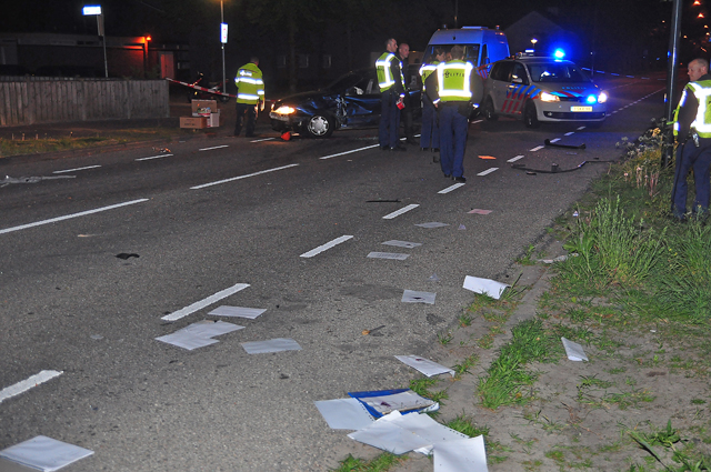 UPDATE: Ernstig ongeval aan de Ambrosiusweg Waalwijk