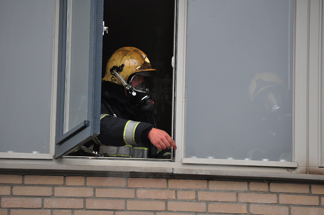 Woningbrand aan de Hugo Wolfstraat Waalwijk