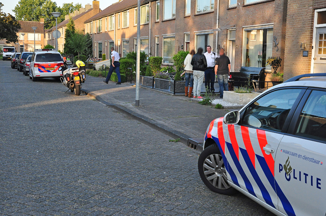 Vechtpartij aan de Domela Nieuwenhuisstraat Waalwijk