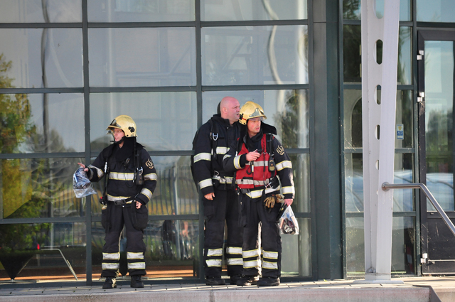 Brandweer rukt uit voor brandalarm aan de Taxandriaweg Waalwijk