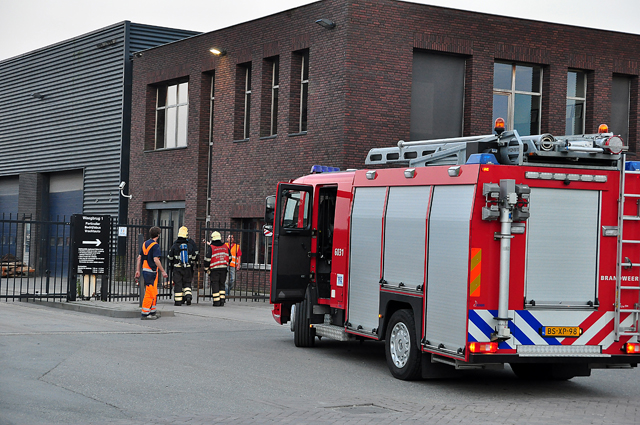 Automatisch brandalarm bij Maton Groep aan de Van Hilststraat Waalwijk