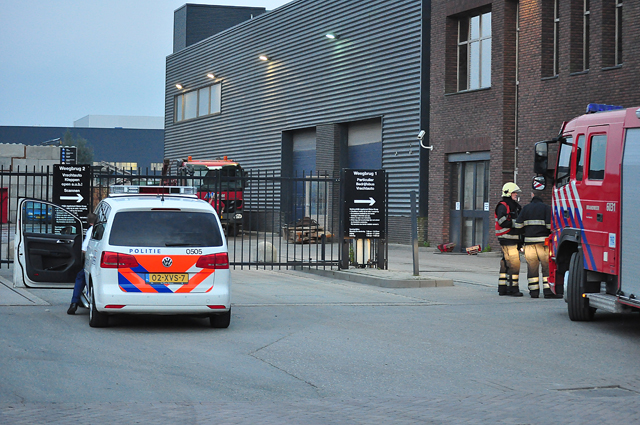 Automatisch brandalarm bij Maton Groep aan de Van Hilststraat Waalwijk