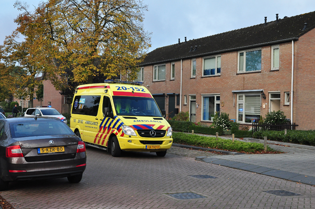 Man zwaargewond na val van trap aan de Cesar Francklaan Waalwijk