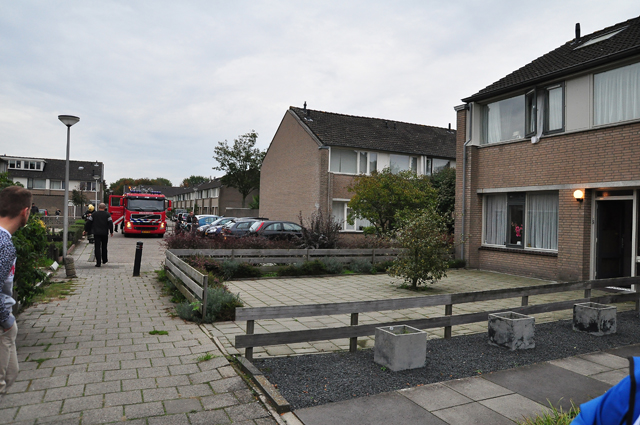 Brandalarm gaat af in woning aan de Karl Zellerstraat Waalwijk