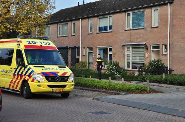 Man zwaargewond na val van trap aan de Cesar Francklaan Waalwijk
