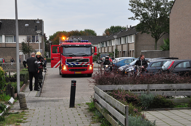 Brandalarm gaat af in woning aan de Karl Zellerstraat Waalwijk