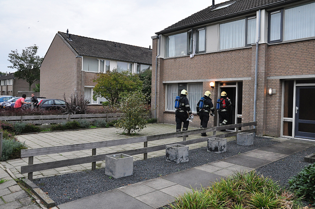 Brandalarm gaat af in woning aan de Karl Zellerstraat Waalwijk