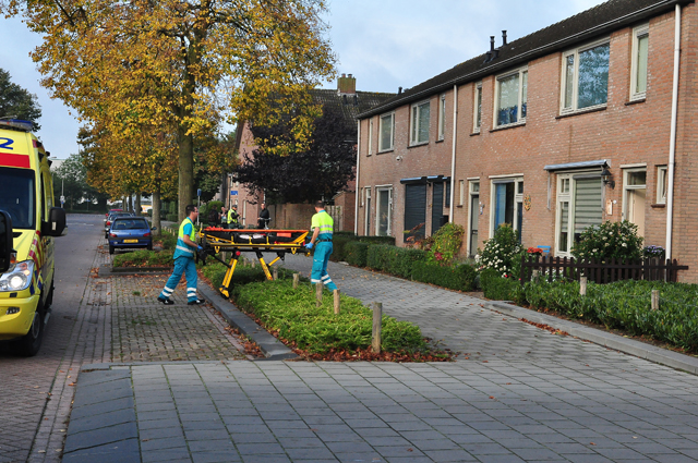 Man zwaargewond na val van trap aan de Cesar Francklaan Waalwijk