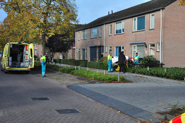 Man zwaargewond na val van trap aan de Cesar Francklaan Waalwijk