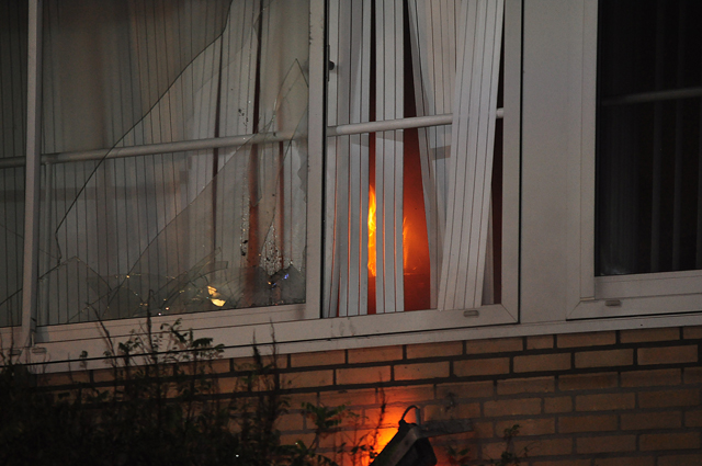 Vermoedelijk brandstichting in kantoor aan de Altenaweg Waalwijk