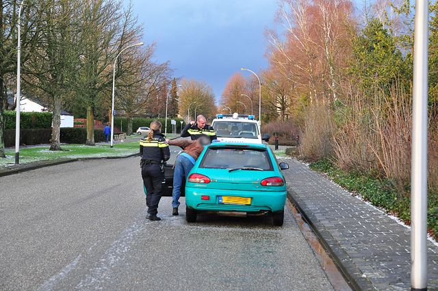 Man aangehouden aan de Vincent van Goghlaan Waalwijk