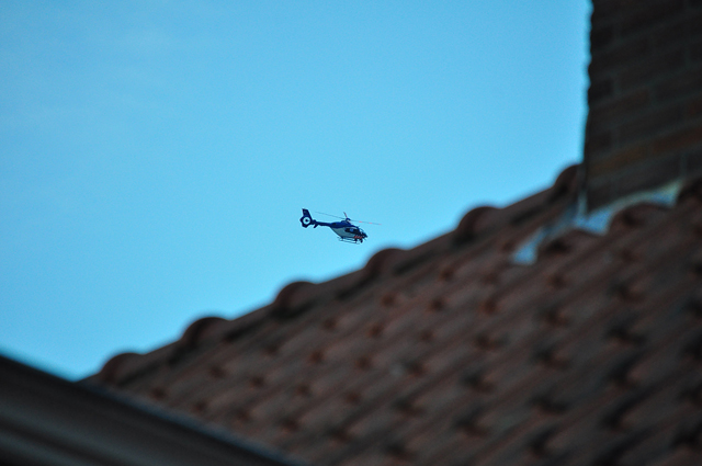 UPDATE: Politiehelikopter cirkelt boven Waalwijk