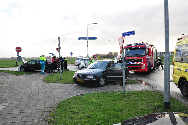 Aanrijding door rukwind aan de Kloosterheulweg Waalwijk