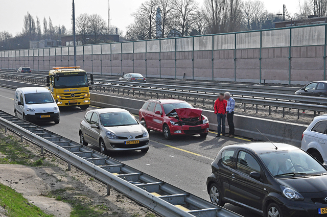 File door ongeval op de A59 (Maasroute) Waalwijk