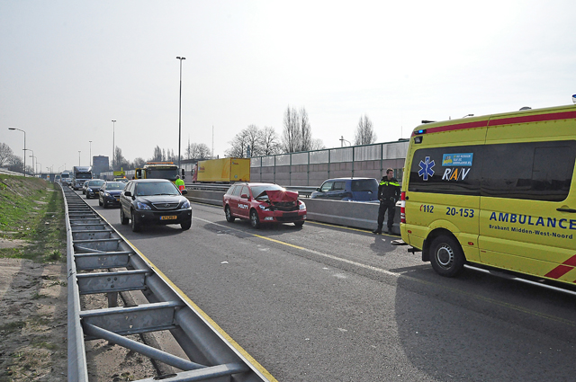 File door ongeval op de A59 (Maasroute) Waalwijk