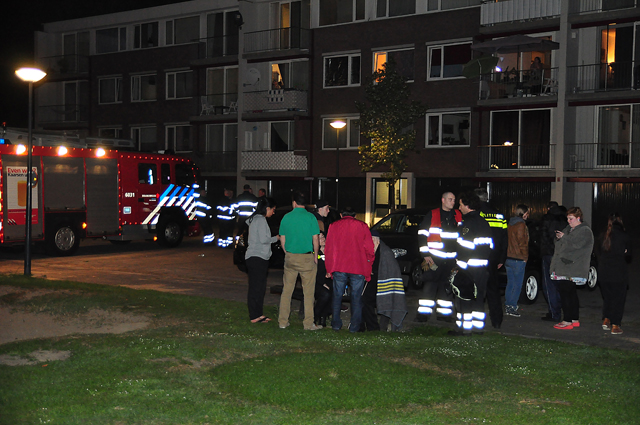 Man sticht brand in zijn eigen woning aan de Noordstraat Waalwijk