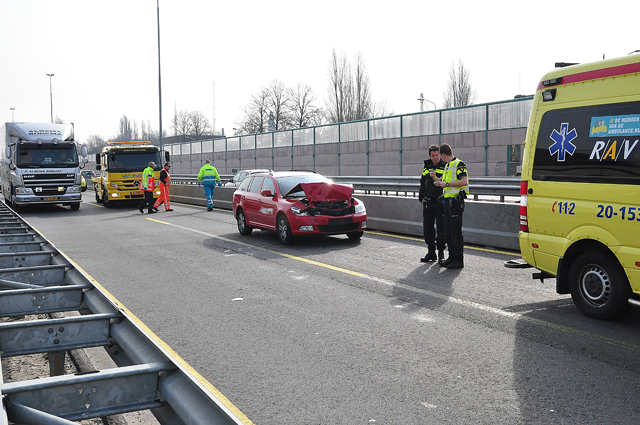 File door ongeval op de A59 (Maasroute) Waalwijk