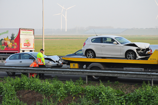 8 km file door ongeval op de A59 (Maasroute) Waalwijk
