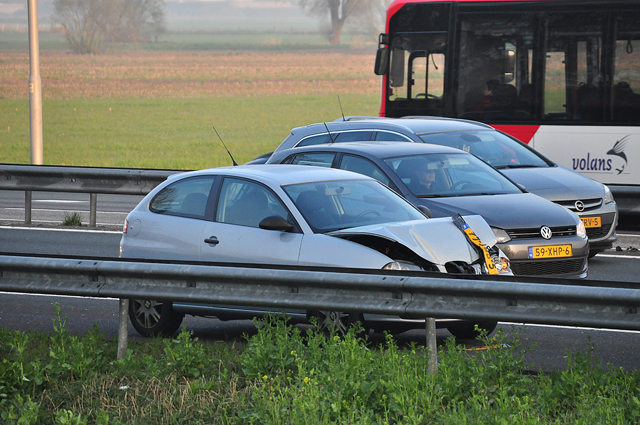 8 km file door ongeval op de A59 (Maasroute) Waalwijk