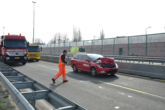 File door ongeval op de A59 (Maasroute) Waalwijk