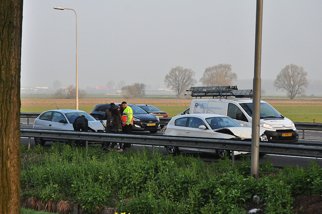 8 km file door ongeval op de A59 (Maasroute) Waalwijk