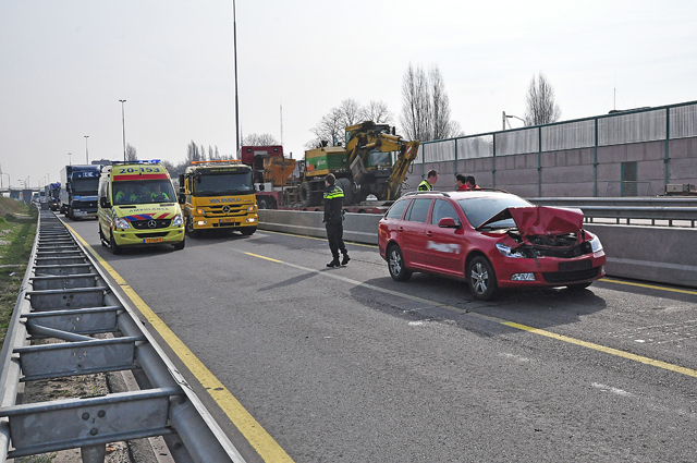 File door ongeval op de A59 (Maasroute) Waalwijk