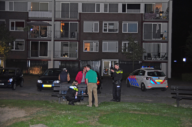 Man sticht brand in zijn eigen woning aan de Noordstraat Waalwijk