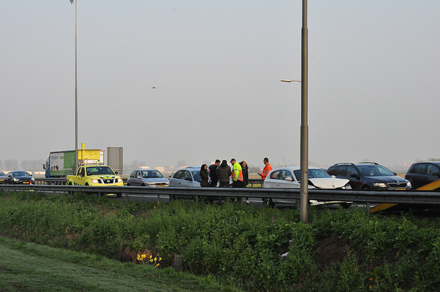 8 km file door ongeval op de A59 (Maasroute) Waalwijk