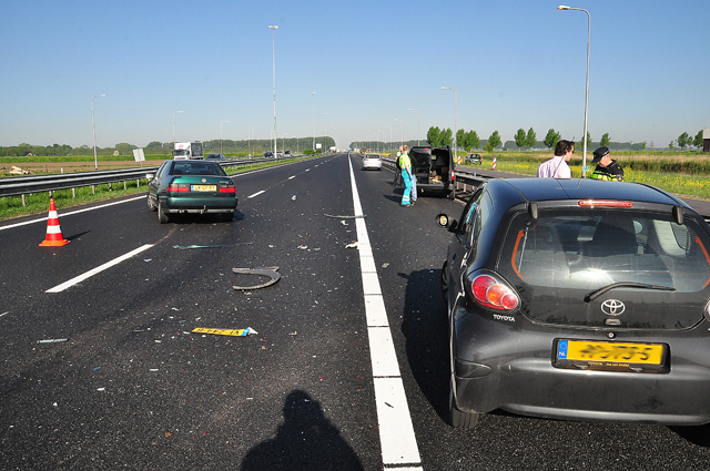 Gewonde bij ongeval op A59 (Maasroute) Waalwijk