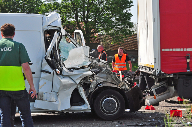 UPDATE: Man zwaargewond na ongeval op de A59 (Maasroute) Waalwijk