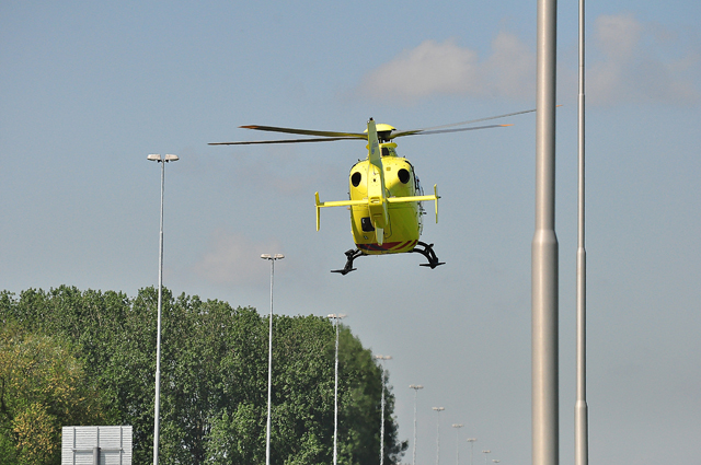 UPDATE: Man zwaargewond na ongeval op de A59 (Maasroute) Waalwijk