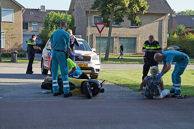 Ongeval aan de Olympiaweg Waalwijk
